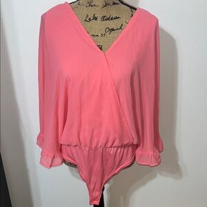 Versona Pink Bodysuit